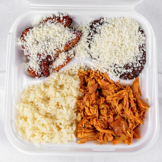Chicken Pabellon Plate.