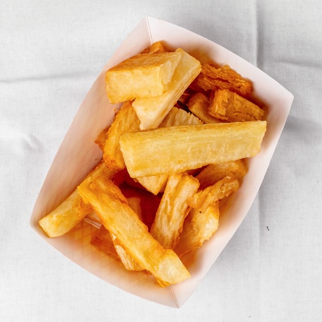 Fried Yuca Root.