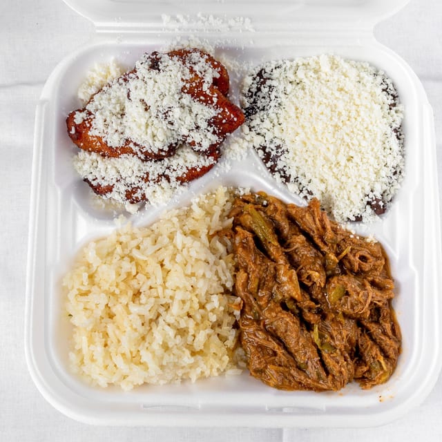 Beef Pabellon Plate.